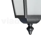 Fener tavani kopshti me alumin antracit dhe xham me rërë - Elric Viadurini