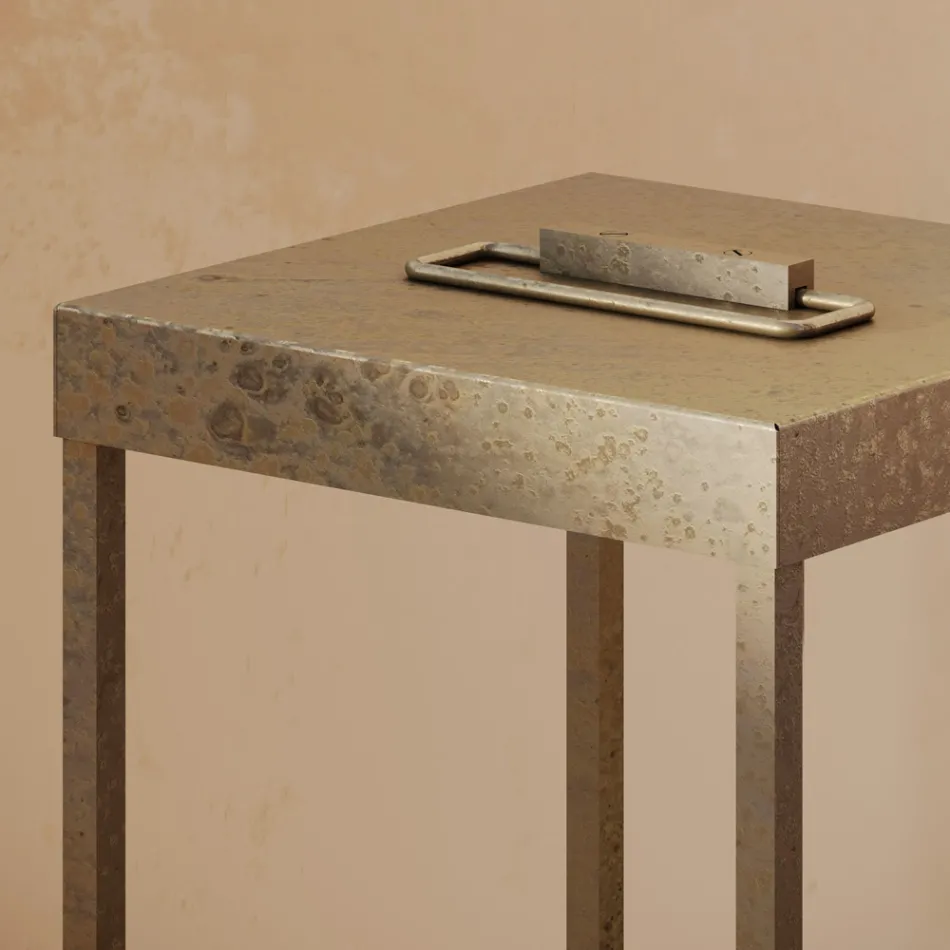 Fener në natyrë, prej tunxhi Prodhuar në Itali - me diell Viadurini