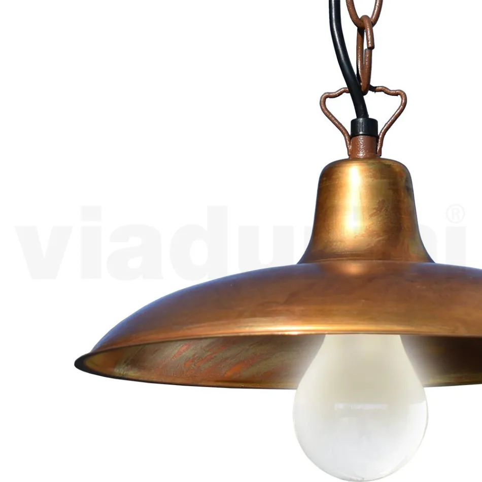 Fanerë Vintage Outdoor në Alumin dhe Tunxh Prodhuar në Itali - Adela Viadurini