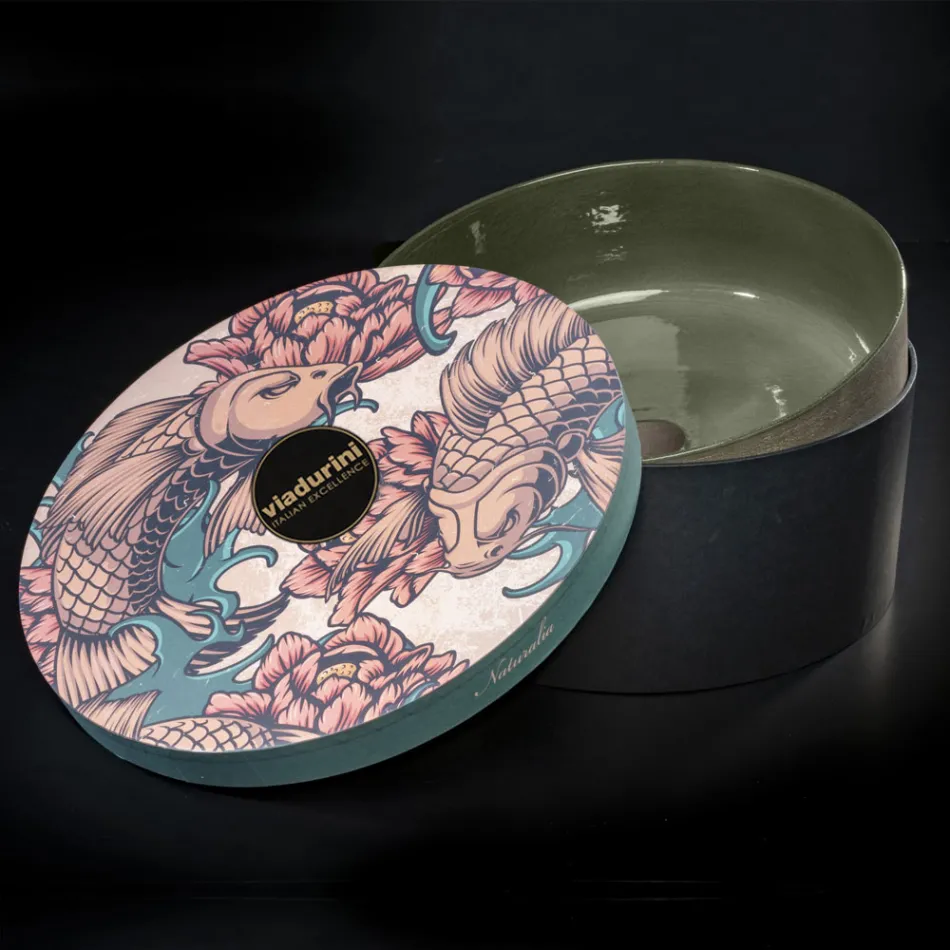 Lavaman tasash argjile zjarrduruese jeshile Prodhuar në Itali - Tatiana Viadurini