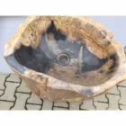 Dizenjoni lavaman piedestalin në gur natyral Ley, të punuar me dorë Viadurini