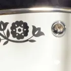 Buxheti i integruar barok i integruar në argjilën e zjarrit të bërë në Itali, Otis Viadurini