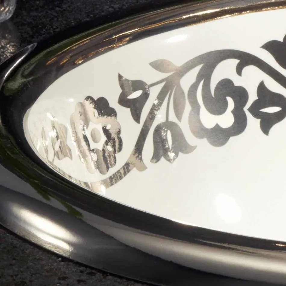 Buxheti i integruar barok i integruar në argjilën e zjarrit të bërë në Itali, Otis Viadurini