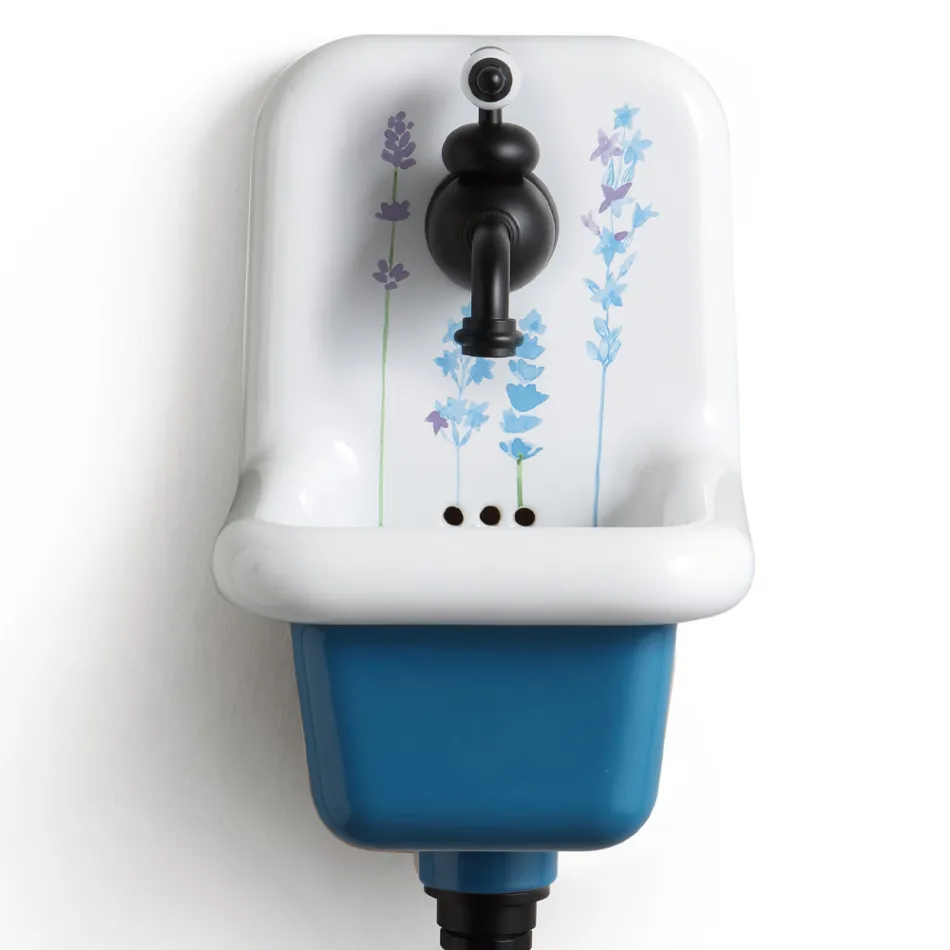 Lavaman me qeramikë të modeluar me model të modeluar 26 cm - Jordan Viadurini