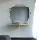 Mbështetje për modelimin modern të larjes në formën e faruglium të gjetheve Viadurini