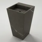 Lavaman banjoje kolone në enë guri porcelani Prodhuar në Itali - Baia Viadurini