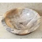 Larje countertop në gur natyral onyx Ana, punuar me dorë Viadurini