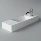 Lavaman banjoje me banjo tavani ose mur në qeramikë Prodhuar në Itali - Akt Viadurini