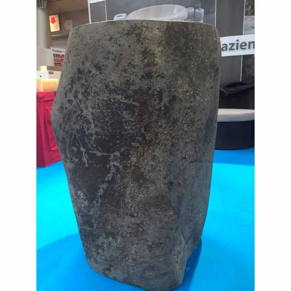 Dizajn lavaman banjo në gur natyror Deti, pjesë unike Viadurini