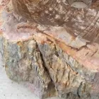 Dizajn lavaman banjo në dru fosil Mini, copë unike Viadurini