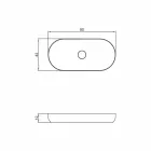 Lavaman banjo me dizajn modern, i bërë në Itali nga Dalmine Maxi Viadurini