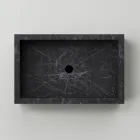 Lavaman banjoje prej guri prej porcelani me efekt mermeri Prodhuar në Itali - Ludmilla Viadurini