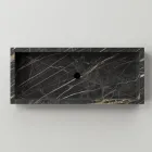 Lavaman banjoje prej guri prej porcelani me efekt mermeri Prodhuar në Itali - Ludmilla Viadurini