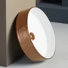 Lavaman banjoje prej guri prej porcelani të kthyer me dorë Prodhuar në Itali - Shigjeta Viadurini