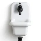 Lavaman i Banjës me mur në Dizajn Modern Qeramik me Ngjyra 26 cm - Jordan Viadurini