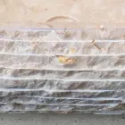 Lavatrice të bardha ovale Cora, të bëra me dorë Viadurini