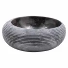 Llambë banjo e sipërme e dizajnit në punuar me dorë nga mermeri, Bubbio Viadurini