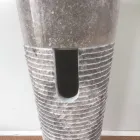 Lavaman i kolonës konike në guri natyror Iga, copë unike Viadurini