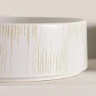 Lavaman banak për banjë në enë guri prej porcelani Prodhuar në Itali - Zarf Viadurini