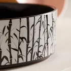 Lavaman banak për banjë në enë guri prej porcelani Prodhuar në Itali - Zarf Viadurini