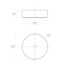 Lavaman banak për banjë në enë guri prej porcelani Prodhuar në Itali - Zarf Viadurini