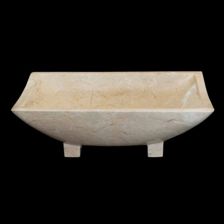 Banjo e projektimit për lavaman në gur natyral Iria, pjesë unike Viadurini