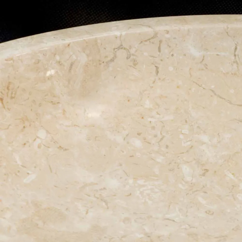 Lavaman i bardhë në gur natyral Ziva, një copë Viadurini