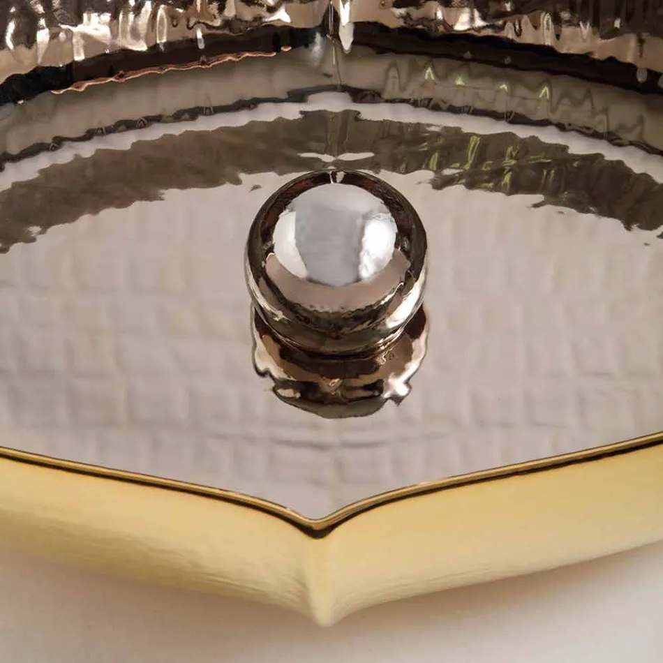 Lavatrice countertop qeramike dhe ari countertop bërë në Itali Dizajn Oscar Viadurini