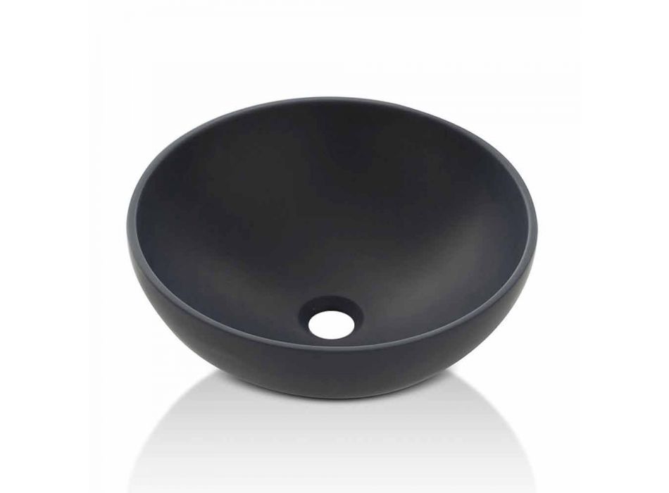 Countertop Washbasin Rrëshirë me dizajn modern Made in Italy - Cavan Viadurini