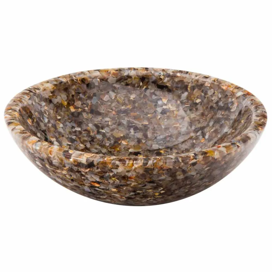 Dizenjoni lavaman për countertop në rrëshirë artificiale dhe guri Ofelia Viadurini