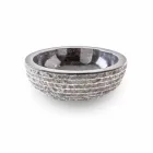 Lavaman i Countertopit të Projektimit të Rrumbullakët në Mermer të Zi - Liri Viadurini