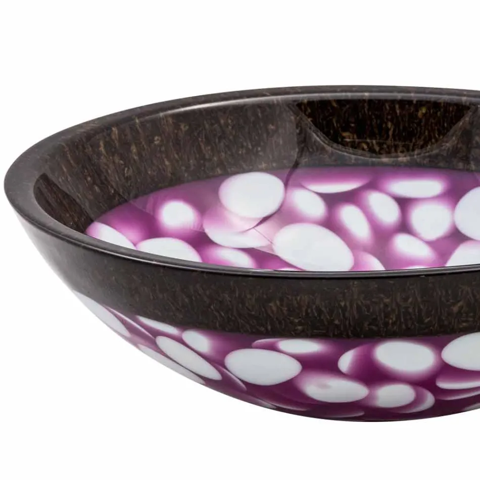 Lavaman dizajni rrethor në punuar me rrëshirë, Buggiano Viadurini