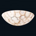 Dizajn banjoje countertop bërë prej guri kristalor, Poncho