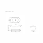 Plotësisht lavatriçe mbështetëse për modelimin Calla Viadurini