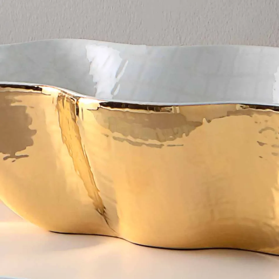 Lavaman qeramike me dizajn modern të bërë në Itali Cube Viadurini