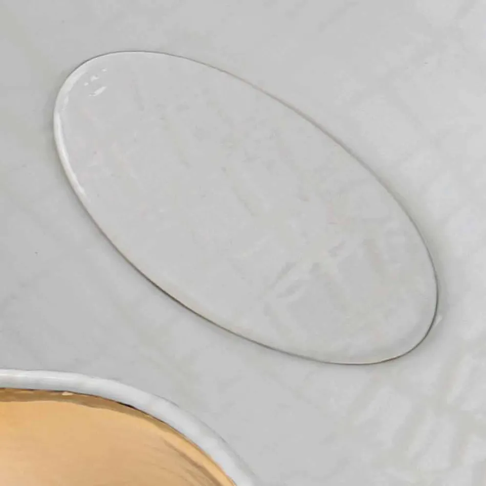 Lavaman qeramike me dizajn modern të bërë në Itali Cube Viadurini