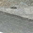 Mbështetëse për larje guri natyror gri, një copë Zor Viadurini