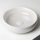 Lavaman Raku prej Argjile me Shkëlqim Metalik Craquelé - Prisma Viadurini