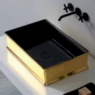 Lavatrice countertop countertop me dy ngjyra prodhuar në Itali nga Debora Viadurini