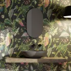 Lavaman banak në qeramikë me shkëlqim ose mat Made in Italy - Ferry Viadurini