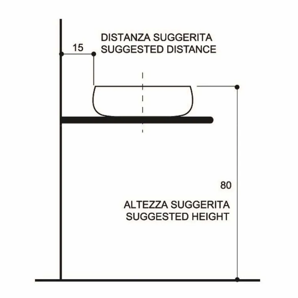 Kuti qeramike banakësh Raku të punuar me dorë në Itali, Ramon Viadurini