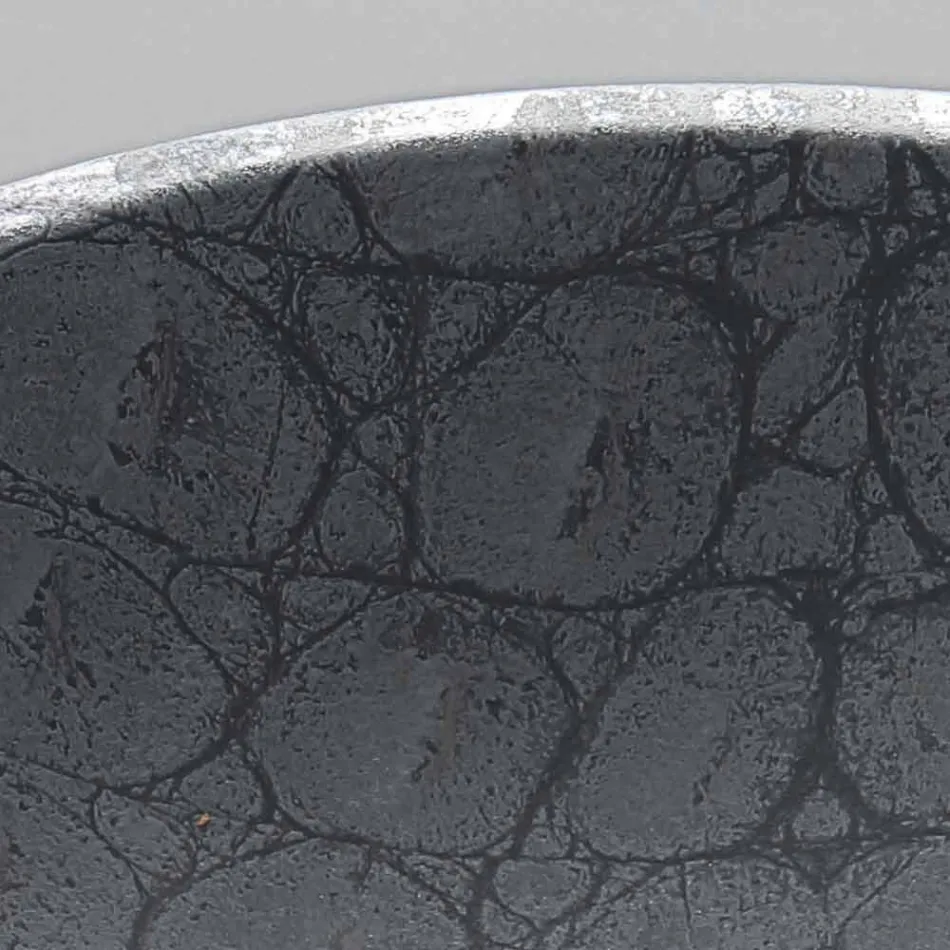 Lavaman countertop në qeramikë të shtypur në kokosit gri të bërë në Itali me shkëlqim Viadurini