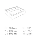 Lavaman banake prej guri prej porcelani me efekt mermeri Prodhuar në Itali - Cervia Viadurini