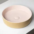 Lavaman prej porcelani Halo i përpunuar me dorë, i prodhuar në Itali Viadurini