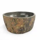 Lavaman countertop në gur natyral lumi Agra Viadurini