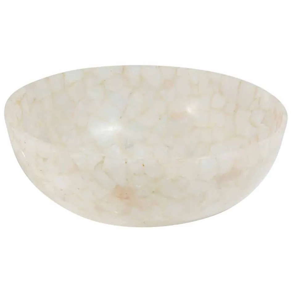 Lavatrice countertop kristal Tala kuarc, copë unike e bërë me dorë Viadurini