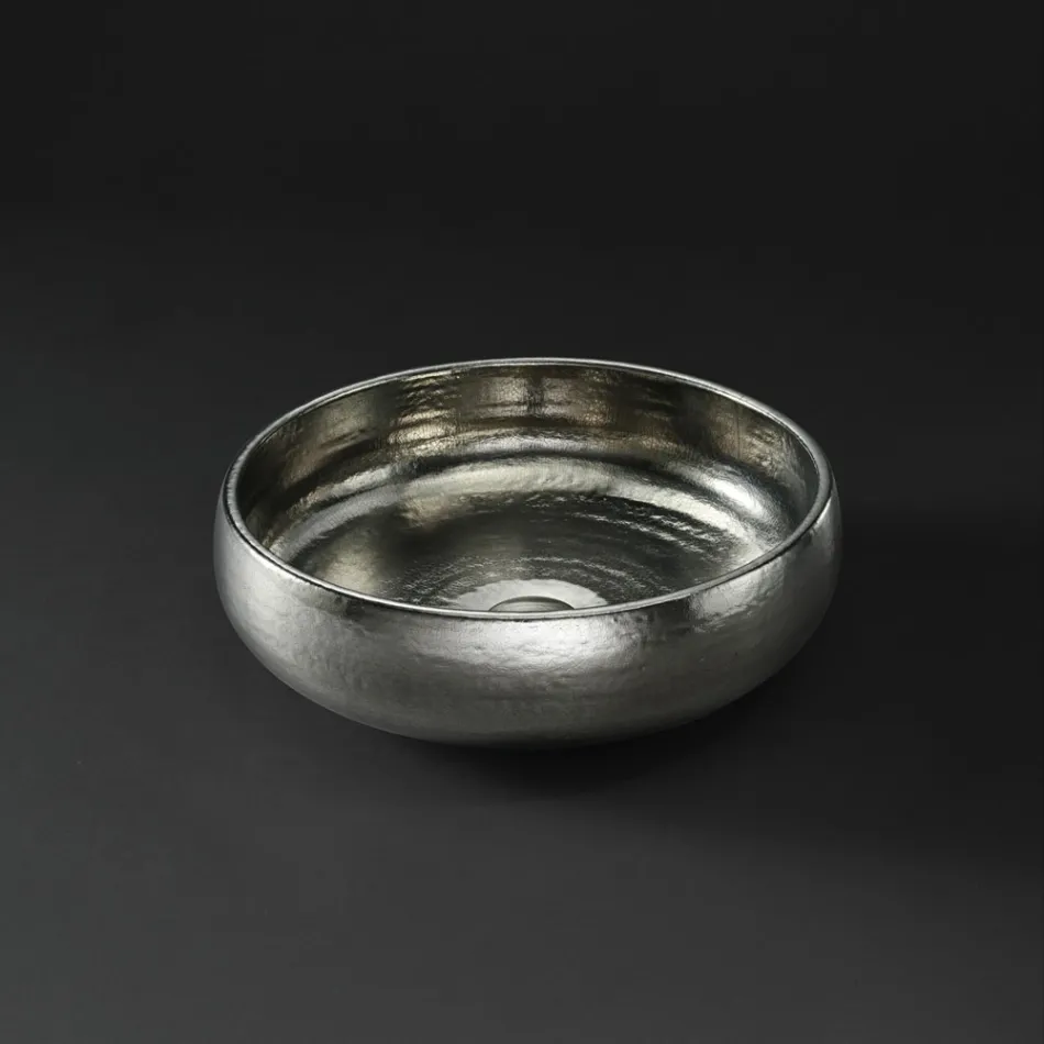 Lavaman tavani me Mbarim Platini Raku Argjil Prodhuar në Itali - Ribano Viadurini