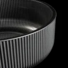 Lavaman për sipërfaqe pune prej xhami venecian të veshur me rrëshirë dhe të lyer - Excelsior Viadurini