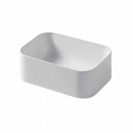 L35 cm Made in Italy Qeramike Countertop Washbasin Leivi Viadurini