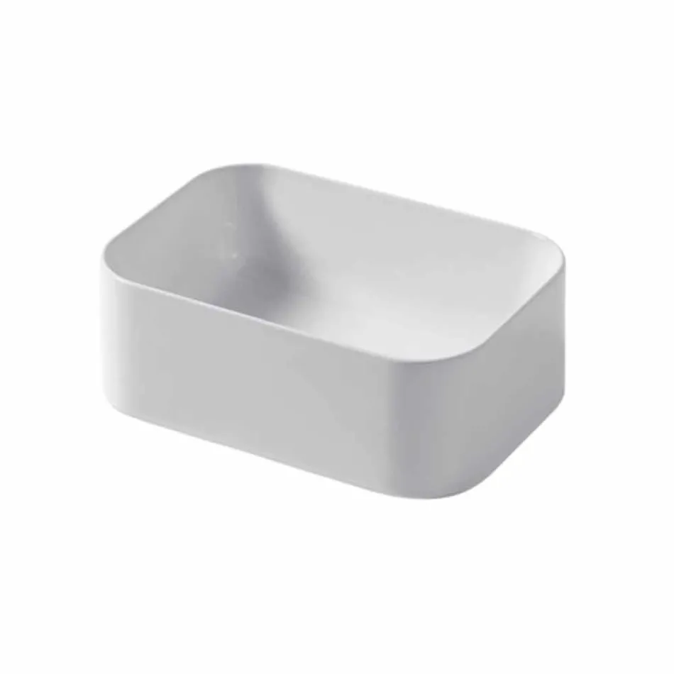 L35 cm Made in Italy Qeramike Countertop Washbasin Leivi Viadurini